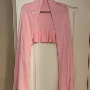 Lilly Pulitzer Pink Ruffle Wrap